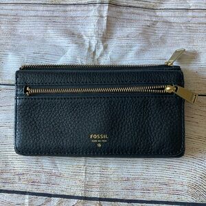Fossil Black Leather Wallet